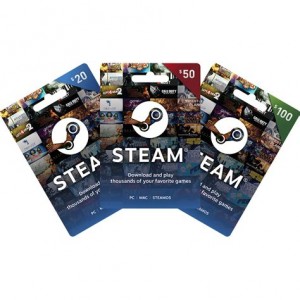 美国Steam充值卡兑换码20美金30美金50美金100美金美元钱包充值USD