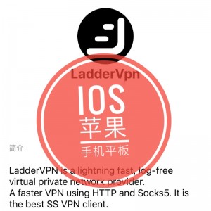 LadderVPN 苹果iPad/iPhone 客户端安装包 免费下载Laddervpn.app laddervnp